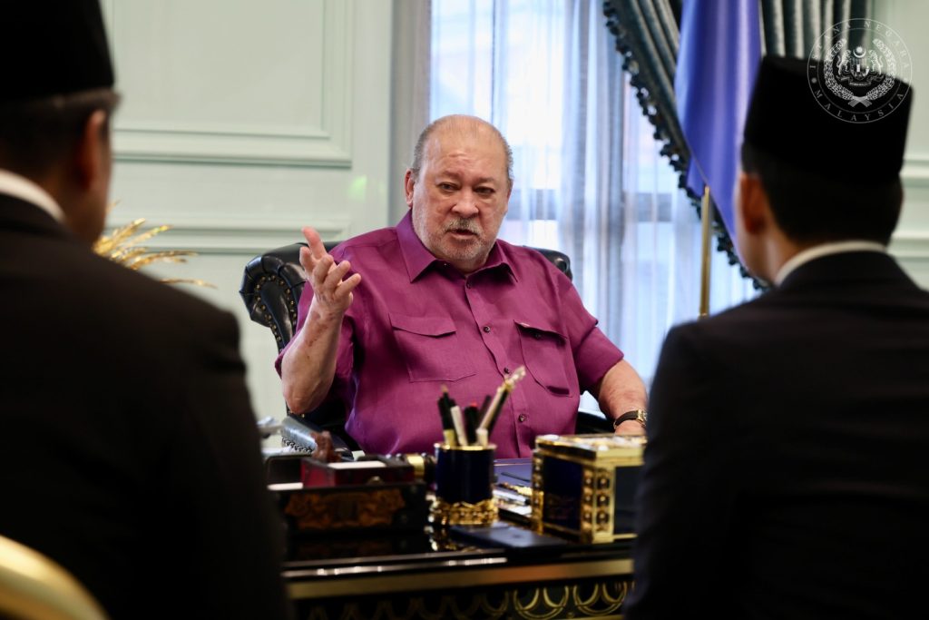 JOHOR BAHRU: The Yang di-Pertuan Agong, Sultan Ibrahim, was briefed on current developments regarding the administration and progress of state development projects by the Menteri Besar of Johor, Datuk Onn Hafiz Ghazi. His Majesty, who is also the Sultan of Johor, was also presented with initiatives implemented by the state government to strengthen the economy and the well-being of the people. According to a post on Sultan Ibrahim Sultan Iskandar's Facebook page, the development was presented during a session with His Majesty at Istana Pasir Pelangi, here. Also present was Johor Legal Advisor, Datuk Abd Aziz Engan.