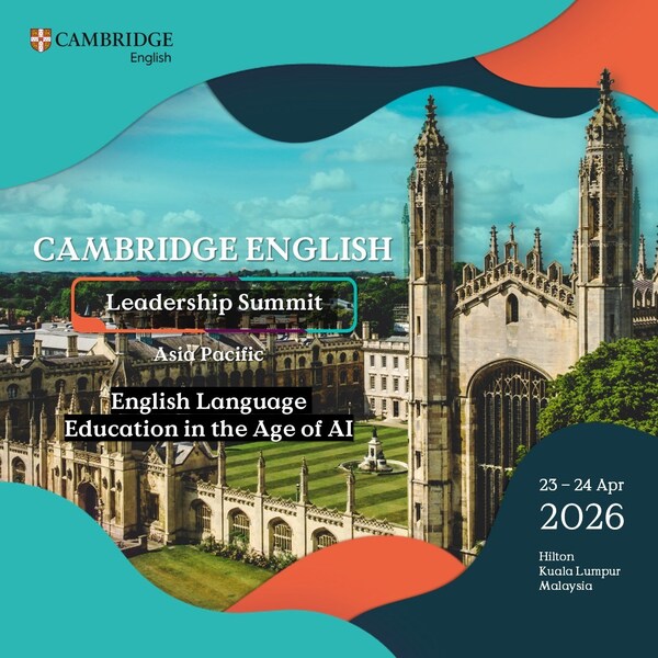 KUALA LUMPUR, April 10 -- Cambridge English will bring together senior education leaders, policymakers and practitioners from across the region at the Cambridge English Leadership Summit 2026: Asia Pacific Edition, to be held at the Hilton Kuala Lumpur on 23 and 24 April. Under the theme "English Language Education in the Age of AI", the two-day summit will explore how artificial intelligence, teacher development and integrated learning and assessment are shaping the future of English language education across the Asia Pacific. Addressing the future of English education in an AI-driven world The summit will feature a strong line-up of international and regional thought leaders, including researchers, ministry officials and school leaders, offering strategic insights into the opportunities and challenges of AI in education. The opening keynote will be delivered by Dr Evelina Galaczi, Director of Research (Global), Cambridge University Press & Assessment, who will speak on "Innovating Teaching and Learning: The Power of Human-Centred AI". Her session will set the stage for in-depth discussions on how technology can enhance learning while keeping pedagogy and learners at the centre. Strong ministerial and regional representation A key highlight of the summit is the participation of senior representatives from Ministries of Education across the region, sharing national perspectives and policy-to-practice experiences. Confirmed speakers include: Noor Akmar Binti Jais, Director, English Language Teaching Centre, Ministry of Education, Malaysia Dr Nguyen Thi Mai Huu, Ph.D., Director, National Foreign Languages Project, Ministry of Education and Training, Vietnam Dr Poppy Dewi Puspitawati, M.A., Education Expert and Specialist, Ministry of Primary and Secondary Education, Ministry of Education, Indonesia Showcasing regional success stories and best practices The programme will also highlight success stories from across Asia Pacific, with school leaders and education partners from Malaysia, Thailand, Indonesia and Vietnam sharing real-world experiences of integrating AI-enhanced approaches in English language teaching, learning and assessment. These sessions will demonstrate how aligned curricula, assessment and teacher development can support learners in developing language proficiency and global competence. Focus on teacher development and classroom practice Day Two of the summit will place special emphasis on teacher development for the AI era, featuring sessions on: Building and sustaining a world-class teacher workforce through Cambridge English Teaching Qualifications. Global classroom insights on AI for English Language Teaching Practical approaches for improving learner outcomes using Cambridge English resources The summit will conclude with a panel discussion on empowering teachers and learners in a changing AI-driven world, bringing together ministry representatives and Cambridge experts to reflect on future directions for English education. A platform for collaboration and leadership Speaking ahead of the event, Min Qu, Regional Commercial Director – Northeast & Southeast Asia Pacific, Cambridge University Press & Assessment, said: "The Cambridge English Leadership Summit provides an important platform for leaders across Asia Pacific to exchange ideas, learn from each other and shape future-ready English education systems. As AI transforms education, collaboration and shared learning are more important than ever." With participants from multiple Asia Pacific markets, the Cambridge English Leadership Summit 2026 reinforces Cambridge English's ongoing commitment to supporting education systems, teachers and learners through research-led, practical and future-focused solutions. /PRNewswire/
