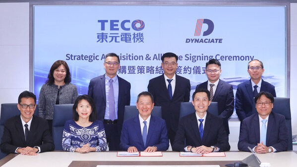 TAIPEI, May 25, 2026 /PRNewswire/ -- TECO Electric & Machinery Co., Ltd. ("TECO", TWSE: 1504) today (25th) held a signing ceremony with Malaysian engineering company Dynaciate Engineering Sdn. Bhd. ("Dynaciate"), officially completing the acquisition agreement. The deal marks a key milestone in TECO's accelerated expansion into Southeast Asia's AI data center infrastructure and global modular data center markets. TECO Signs Acquisition Agreement with Malaysia’s Dynaciate, Targeting Exponential AIDC Revenue Growth Next Year Photo caption. First row third from left: TECO chairman Morris Li, forth from seft: Dynaciate CEO Ng Kim Thiea TECO Signs Acquisition Agreement with Malaysia’s Dynaciate, Targeting Exponential AIDC Revenue Growth Next Year Photo caption. First row third from left: TECO chairman Morris Li, forth from seft: Dynaciate CEO Ng Kim Thiea According to TECO's earlier announcement, the transaction involves an investment of approximately MYR 200 million (around USD 50.8 million), with TECO acquiring approximately 78% equity ownership in Dynaciate. Dynaciate will serve as TECO's global manufacturing hub for Modular Data Center (MDC) and power equipment products, as well as an engineering hub supporting TECO's expansion across Southeast Asia, particularly in data center infrastructure projects. At the signing ceremony, TECO Chairman Morris Li stated that, through the deep integration of both companies, TECO has significantly enhanced the execution efficiency and overall in-house manufacturing ratio of its modular prefabrication capabilities. In particular, the collaboration has successfully shortened data center delivery timelines to as little as six months through its core power modules (the StellarForge Module) and generator modules (the PowerWarden Module) , creating a distinct advantage in rapid deployment and accelerating the commercialization of data centers. Dynaciate CEO Ng Kim Thiea said the company is honored to partner with TECO and enter a new phase of growth together. He noted that Dynaciate has extensive experience in engineering, steel fabrication, and large-scale industrial projects for multinational corporations, and since 2025 has actively expanded into the data center engineering market by undertaking projects for international CSP clients. Dynaciate's headquarters and manufacturing facilities are located in the Pasir Gudang Industrial Area of Johor Bahru, Malaysia. The site spans approximately 36,000 square meters, including eight production buildings dedicated to stainless steel and carbon steel fabrication, and is eligible for export tax incentives that support future global supply chain deployment. TECO estimates that after the acquisition, approximately 65% of future data center-related revenue will come from MDCs and prefabricated products, while 35% will derive from AI data center (AIDC) engineering projects. This shift is expected to significantly increase the share of TECO's overall data center business. Data center-related revenue in the Power & Energy Business Group is forecast to rise from under 10% to 30% this year, becoming a key growth driver. TECO website: https://www.teco.com.tw/en-us/solution/data-center/ Dynaciate website: https://dynaciate.com.my/ Source: TECO Electric & Machinery Co.