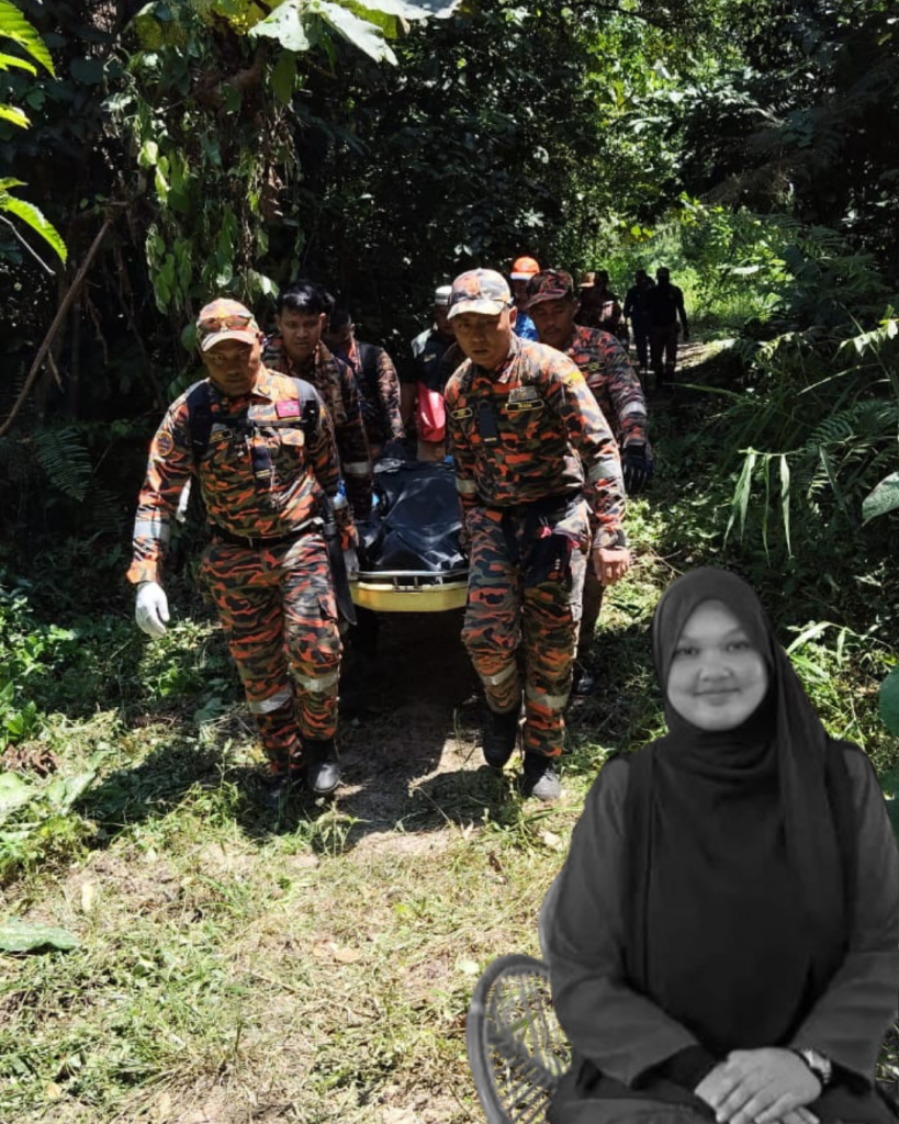 HULU SELANGOR, May 26 (Bernama) -- A teenage girl who was believed to have lost her way while hiking at Bukit Changkat Asa here four days ago was found dead by rescuers today. Selangor Fire and Rescue Department assistant operations director Ahmad Mukhlis Mukhtar said the body of Nur Izzati Humaira Azizul, 19, was found off the hiking trail by the search and rescue (SAR) team at about 11.59 am. “The victim’s body was found about 500 metres from the last known location where she was seen and one kilometre from the incident control post. “It took the SAR team about 20 minutes to bring the body to the control post using a stretcher,” he told Bernama when met at the control post. The body was handed over to the police before being taken to the Kuala Kubu Bharu Hospital, he added. Earlier, the SAR operation, which entered its fourth day today, resumed at 8 am involving various security agencies after being suspended at 6.30 pm yesterday. Nur Izzati Humaira was believed to have lost her way at about 10.50 am last Saturday while descending the hill with her family after deciding to walk ahead alone as she felt hot and tired. The case drew widespread attention on social media and in the news over the past few days, with many netizens expressing concern and offering prayers and well-wishes for the teenager’s safe return throughout the SAR operation. Meanwhile, Ahmad Mukhlis said the victim was found by the Special Tactical Operation and Rescue Team of Malaysia (STORM) in a flat area, lying on her back with no visible signs of injury. He said the body was also found intact with no indications of attacks by wild animals. “As Nur Izzati Humaira was wearing long-sleeved clothing at the time of the incident, there were no obvious signs of physical injury visible externally,” he said. He said the victim was found about six metres from a trail leading to an orchard area, which was not part of the designated hiking route on the hill. Ahmad Mukhlis said there was a possibility that the teenager had strayed from the original trail and entered the route before losing her way. -- BERNAMA