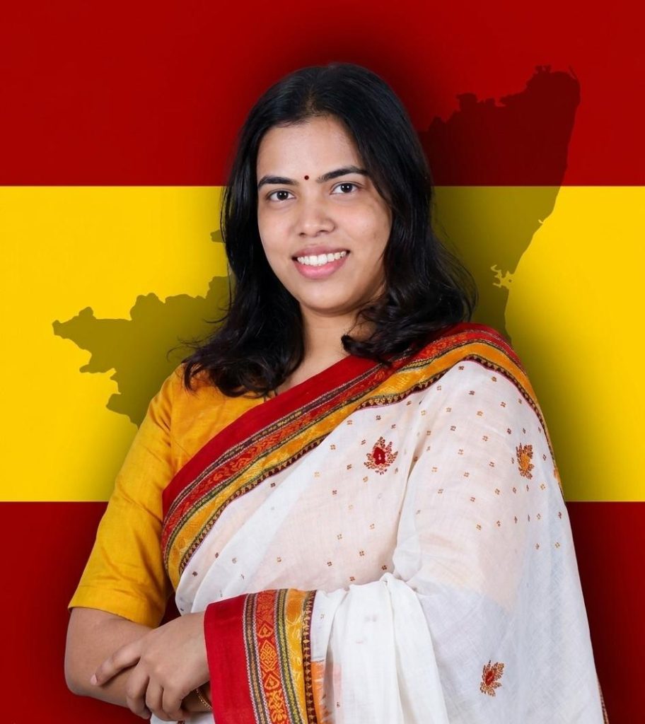 Malaysia, May 11 — As Chief Minister C. Joseph Vijay officially assumed office on Sunday, one of the most talked-about appointments in his newly formed cabinet was that of 29-year-old S. Keerthana, who has emerged as the youngest and only woman minister in the nine-member cabinet. Keerthana was sworn in alongside eight other ministers during the oath-taking ceremony held at Jawaharlal Nehru Indoor Stadium, marking a significant moment in the state’s political transition under the new Tamilaga Vettri Kazhagam (TVK)-led government. Representing Sivakasi, widely known as India’s fireworks capital, Keerthana made electoral history by becoming the first woman MLA ever elected from the constituency, ending nearly 70 years of uninterrupted male representation. In the 2026 Tamil Nadu Assembly election, she secured victory by defeating Congress candidate Ashokan G with a margin of 11,670 votes. Keerthana has also drawn national attention for her fluency in multiple languages, particularly Hindi, a notable point in Tamil Nadu’s politically sensitive language landscape. Her Hindi speeches during the campaign gained traction online, with Keerthana explaining that she chose to address audiences in Hindi to help people across India better understand and connect with TVK’s political vision. Coming from a middle-class background, Keerthana studied in a Tamil-medium government school before earning a B.Sc. in Mathematics and an M.Sc. in Statistics from Pondicherry University. Before entering electoral politics, she worked as a political consultant and campaign strategist with organisations including Indian Political Action Committee (IPAC) and Showtime Consulting. Supporters have highlighted her academic credentials and ability to speak five languages, including Tamil, English, Hindi and Telugu, as qualities that reflect a new generation of political leadership. Speaking after her appointment, Keerthana said TVK has created opportunities for individuals without political lineage or financial influence, provided they are committed to public service. Her elevation is widely seen as part of Chief Minister Vijay’s effort to project a cabinet focused on youth representation, transparency, women’s safety and social justice as his government begins its first term in office.