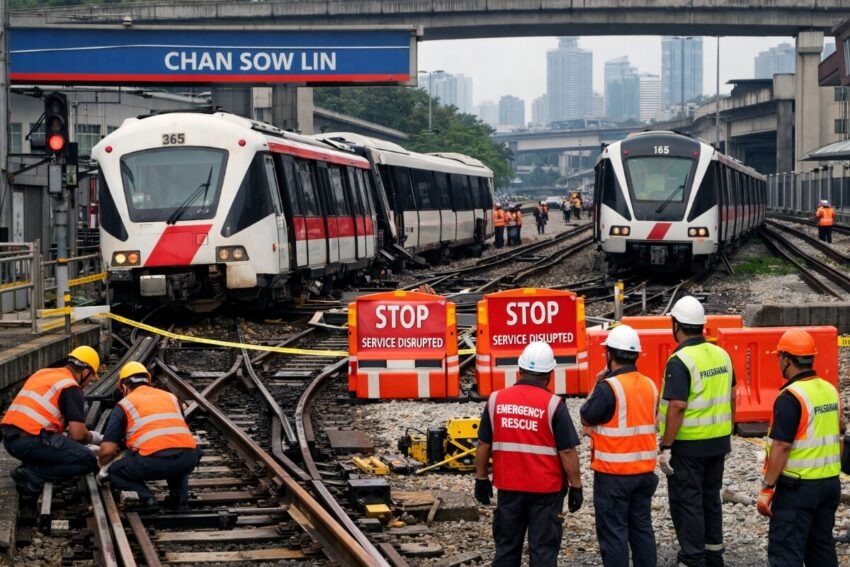KUALA LUMPUR, May 28 -- Users of the Light Rail Transit (LRT) service on the Ampang/Sri Petaling line want maintenance and repair works on the track system to be improved after a train derailed near the Chan Sow Lin Station this morning. Sixty-seven-year-old retiree Augustin Francis thought that the news about the incident was fake after being informed by a friend, and chose to use the LRT service to head to the capital city. "I have been using the LRT service for over 30 years, and it's convenient, but it seems to become outdated. The track, especially, looks like it needs to be replaced because there have been two or three track-related problems before,” he told Bernama when met at the Chan Sow Lin Station here today. Francis, whose trip to the capital city was delayed by the derailment, hopes maintenance work can be conducted more frequently. Meanwhile, 36-year-old Norhamirah Hamdi, who wanted to take her children on an outing in view of the school holidays, said she was unaware of the incident until she was informed by auxiliary police personnel. A Bernama observation also found that repair work was being carried out by Rapid KL at the incident location, about a three-minute drive from the Chan Sow Lin Station towards Cheras. It was also found that many users still use the train service, which now operates as a shuttle service between Pudu, Chan Sow Lin and Cheras stations. In addition, auxiliary police personnel and Rapid KL staff are also assisting and guiding users at the stations, and it is understood that repair works are still ongoing. Earlier, Bernama reported that a train on the Ampang/Sri Petaling Line derailed this morning while passing through a track-switch area near the Chan Sow Lin station, thereby disrupting service schedules along the affected route. Rapid KL said in a statement that the incident, caused by a faulty track switch, left the train unable to move. At the time of the incident, all 25 passengers on board the train were safely evacuated in accordance with operating procedures, and no injuries were reported. -- BERNAMA