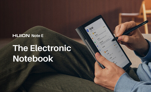 LOS ANGELES, May 20, 2026 /PRNewswire/ -- Huion, a leading brand in digital pen tablets, today announced the launch of the Huion Note E, an 8.4-inch Android electronic notebook specifically designed for business professionals. Combining an authentic pen-on-paper experience with digital efficiency, Huion Note E offers a seamless note-taking, reading, and drawing. Building on the success of its predecessor, the Huion Note, which gained widespread acclaim for its innovative capability to sync handwritten content to mobile devices in real time for editing and sharing, Huion Note E extends the brand's focus beyond simple paper-to-digital conversion toward intelligent mobile office solutions. Huion Note E features a soft-light display with a 1920 x 1200 resolution, 270 PPI, and AG glass, paired with PenTech 3.0, all designed to provide a natural visual and writing experience. This combination delivers both familiarity and performance, enabling efficient note-taking during meetings, capturing ideas, annotating PDFs, and facilitating flexible mobile work, helping professionals work smarter and more creatively. Highlighted Features Extensive Reading 1920x1200 resolution, 270 PPI pixel density, and 60 Hz refresh rate AG etching glass for a paper-like feel DC dimming for eye comfort Meeting Minutes and Digital Note-Taking PenTech 3.0 technology with PW510 battery-free magnetic pen Paper-like writing surface Smart handwriting tools for efficient note-taking Quick cloud backup and note sharing To-do and task management features Document scanning capabilities Instant Sketching and Entertainment 4,500mAh battery for long-lasting use 128GB storage Android 15 OS Built-in drawing app A5-like size and lightweight 348g design Supports audio-visual entertainment Huion Note E is an ideal productivity tool for a wide range of users, including business professionals, project managers, lecturers, students, and fashion designers. "We designed Huion Note E to enhance everyday work efficiency for our users," said Simon, R&D Manager at Huion. He added, "It offers a new way for creatives to take notes, capture inspiration, and go paperless." About Huion With over 15 years of experience in the digital drawing industry, Huion has been providing high-performance and accessible creative tools for digital artists and creatives worldwide. Huion Note E is now available for pre-sale on Huion's official website. Visit the product page at store.huion.com for the latest information and updates. Source: Huion