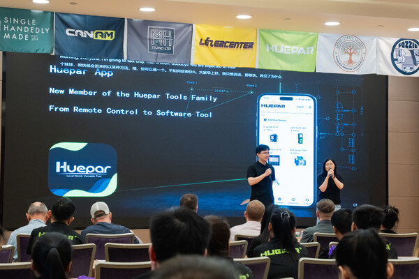 ZHUHAI, China, May 26, 2026 /PRNewswire/ -- Huepar, a global brand of precision measuring tools trusted by contractors, builders, and DIY pros, today announced the launch of the newly upgraded Huepar App, the software backbone of the Huepar Tools ecosystem. The app moves far beyond its original role as a simple remote, turning affordable Huepar hardware into a connected, professional-grade workflow — from measurement to deliverable. One App, Nearly 30 Devices The Huepar App now supports almost 30 devices across five categories: laser levels, laser distance meters, digital angle gauges, rotary lasers, and motorized bases. For the first time, a single phone replaces the stack of remotes that used to crowd a tool belt. Crews can wake a leveled laser from sleep without climbing a ladder, trigger a tripod-mounted distance meter without shaking the laser point, and command a motorized base — all from one screen. Remote control here is more than convenience: it protects the hard-won millimeter-level accuracy of every setup. Point-to-Point Measurement on Entry-Level Hardware A standout capability, Point-to-Point (P2P), measures the distance between any two points in space — the diagonal from a wall corner to a ceiling fixture, the gap between a pendant light and an outlet, or any two points on different planes. Traditionally, this required premium laser distance meters with built-in tilt sensors. Huepar's solution uses the phone's own motion tracking to compute the spatial angle, allowing budget Huepar meters without tilt sensors to perform the same task. In internal testing, the app's angle calculation often produced a smaller total error than professional-grade meters. Layout, Guided by Vibration The new Layout function turns a tedious manual process into a guided walk. Users see live on-screen direction — which way to move, how much distance is left — to find evenly spaced points (for example, a mark every 20 inches). Because the distance meter stays fixed while the user walks, the laser never shakes. Haptic feedback signals "approaching" and "arrived," letting users keep their eyes on the wall instead of the phone. Capture, Annotate, and Deliver The app closes the loop from measurement to deliverable. Every reading is saved automatically and organized by date, project, room, or client — no more scattered numbers across notes apps and chat threads. Users can snap a jobsite photo, drag measurement lines onto the image, drop in door and window components, and label key dimensions. Finished sketches export as high-resolution images, ready to share with teammates or insert into project documents. Built on a New Foundation The release ships on a fully rebuilt architecture that resolves prior performance and compatibility issues. macOS has completed technical validation; Windows and large-screen versions are in progress. The team is actively developing cloud sync, AR measurement, and CAD file conversion. "Good tools should not be locked behind a high price tag," said Xiaopeng, the lead developer, Huepar. "With the new Huepar App, an entry-level meter in the user's hand can do what once required professional-grade equipment." The Huepar App is available now as a free download on the App Store and Google Play. Users without a Huepar device can still try the guided measurement and canvas tools. About Huepar Huepar designs and manufactures precision measuring tools — including laser levels, laser distance meters, rotary lasers, digital angle gauges, and motorized bases — for contractors, builders, and DIY professionals worldwide. The Huepar Tools ecosystem combines accessible hardware with the Huepar App to put professional-level jobsite capabilities within reach of every user. Learn more at https://huepar.com/. Source: Huepar