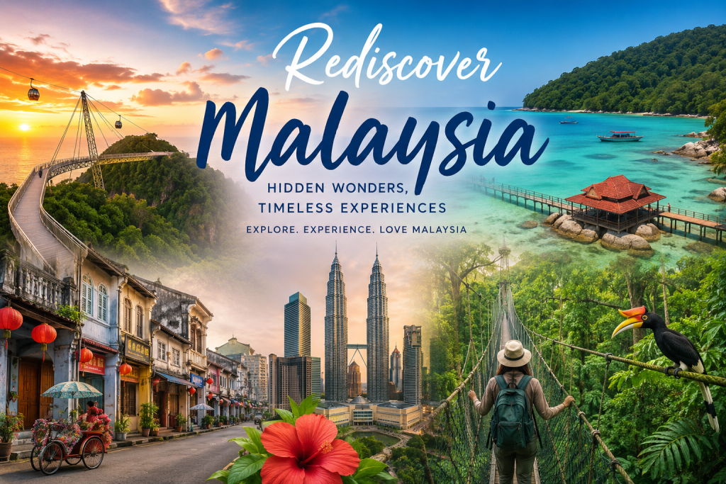 As international travel continues to recover, many Malaysians are turning their attention closer to home and discovering that some of the country's most memorable experiences can be found within its own borders. From pristine islands and ancient rainforests to heritage towns rich with culture, Malaysia offers a diverse range of destinations that cater to every type of traveller. Increasingly, local tourists are seeking authentic experiences, choosing nature retreats, eco-tourism adventures and cultural explorations over crowded commercial attractions. One destination gaining popularity is Langkawi, where visitors can enjoy breathtaking views from the Sky Bridge, relax on white sandy beaches and experience world-class hospitality. Meanwhile, the Perhentian Islands continue to attract travellers looking for crystal-clear waters, vibrant coral reefs and a slower pace of life. For those interested in history and culture, George Town and Melaka remain among the country's most treasured destinations. Their colourful streets, colonial architecture and renowned food scenes provide visitors with a unique glimpse into Malaysia's multicultural heritage. Nature lovers are also spoilt for choice. Taman Negara, one of the world's oldest tropical rainforests, offers jungle trekking, canopy walks and wildlife encounters. In Sabah, Mount Kinabalu continues to inspire adventurers with its stunning landscapes and challenging summit climb. Tourism experts note that domestic travel is becoming increasingly popular due to affordability, improved infrastructure and a growing appreciation for local experiences. Social media has also played a significant role in highlighting lesser-known destinations that were once overlooked. As Malaysia continues to promote sustainable tourism, travellers are encouraged to explore responsibly, support local communities and preserve the natural beauty that makes the country a unique destination. Whether it is a weekend road trip, an island escape or a cultural journey through historic towns, Malaysia remains a treasure trove of experiences waiting to be rediscovered. -- MINUTESMY / SUGAN BALAN