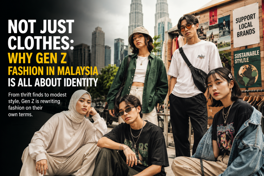 Walk into any café in Kuala Lumpur on a weekend afternoon, and you'll notice something interesting. At one table, a group of friends dressed in oversized shirts, baggy jeans and sneakers are taking photos for social media. Across the room, another group mixes vintage jackets with thrifted accessories, creating looks that seem effortless yet carefully curated. Outside, a young woman pairs a modern hijab style with streetwear-inspired pieces, proving that modest fashion and contemporary trends can go hand in hand. This is Gen Z fashion in Malaysia—diverse, expressive and impossible to define with a single trend. For many young Malaysians today, fashion is no longer just about looking good. It has become a way to communicate who they are, what they believe in and how they see the world. Unlike previous generations that often followed fashion rules dictated by magazines, celebrities or major brands, Gen Z grew up in an era where inspiration is only a swipe away. TikTok, Instagram and Pinterest have transformed the fashion landscape, exposing young people to styles from Seoul, Tokyo, London and New York in real time. Yet what makes Malaysian Gen Z unique is their ability to adapt global trends to local culture. Rather than simply copying what they see online, many young Malaysians are blending international influences with their own identities. Traditional elements, local brands and cultural heritage often find their way into everyday outfits, creating a style that feels both global and distinctly Malaysian. One trend that continues to gain momentum is thrift shopping. For Gen Z, visiting a thrift store is more than just a hunt for bargains. It is an experience. The thrill of discovering a one-of-a-kind jacket or vintage shirt often carries more appeal than purchasing something mass-produced from a fast-fashion retailer. There is also a growing awareness of sustainability. Many young consumers are increasingly concerned about the environmental impact of the fashion industry. As conversations around climate change become more prominent, buying second-hand clothing or supporting local businesses has become a conscious choice for many. Fashion has also become more inclusive than ever before. Today's generation is less interested in fitting into rigid style categories and more focused on expressing individuality. Whether someone prefers minimalist aesthetics, streetwear, modest fashion or a combination of multiple styles, the emphasis is on authenticity rather than conformity. Perhaps that is what truly defines Gen Z fashion in Malaysia. It is not about expensive brands or following the latest trend. It is about confidence. It is about creativity. And most importantly, it is about having the freedom to wear something that feels genuinely perso nal. As Malaysia's younger generation continues to shape culture, their influence on fashion will only grow stronger. Brands, retailers and designers are already paying attention, recognising that today's youth value originality, sustainability and self-expression more than status symbols.                                   In the end, Gen Z fashion is not really about clothes at all. It is about identity. And for a generation determined to be seen and heard on its own terms, what they wear has become one of the most powerful ways to tell their story. -- MINUTESMY / SUGAN BALAN