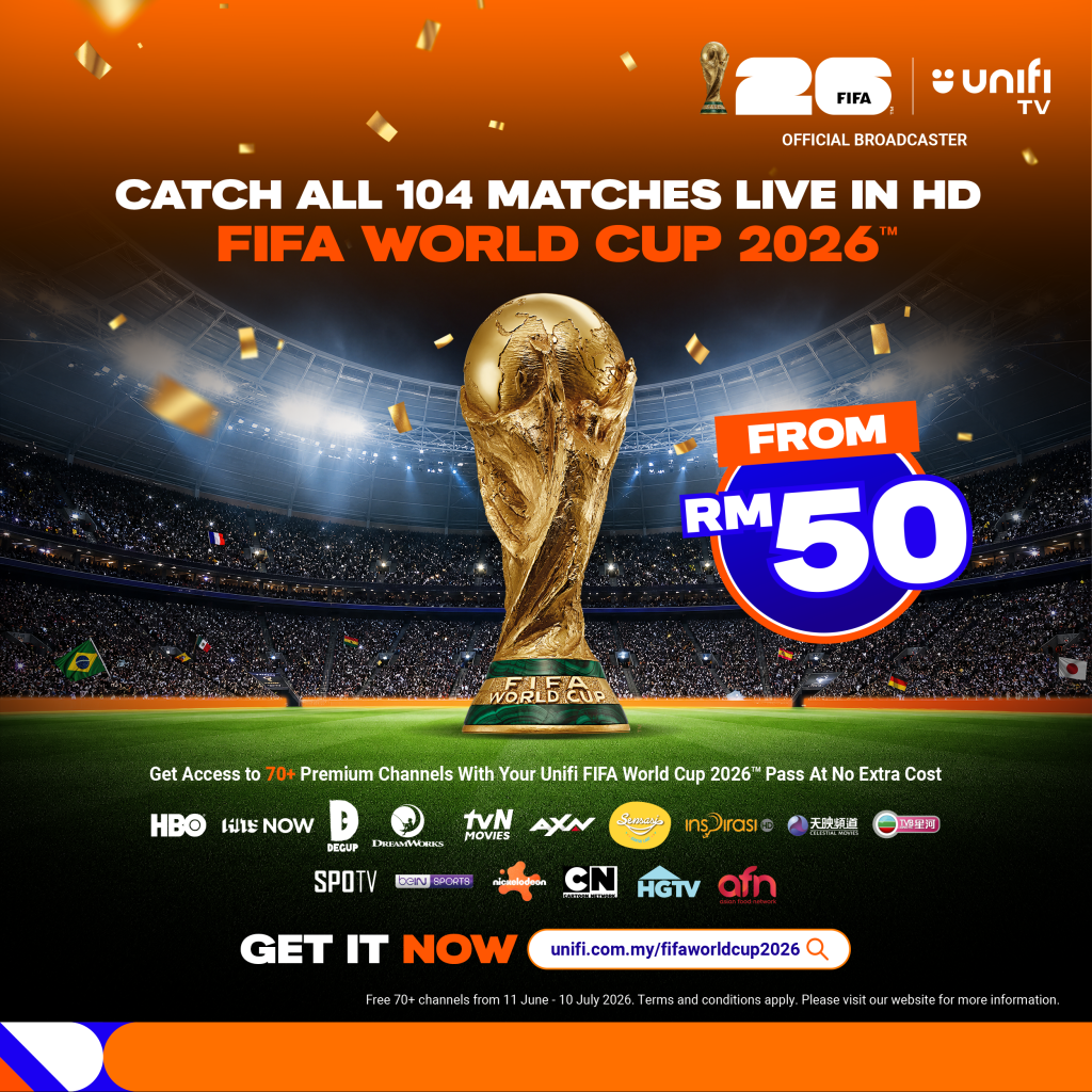 Kuala Lumpur, 26 June 2026 — As FIFA World Cup 2026™ fever sweeps across Malaysia, Unifi TV has gone beyond match broadcasting to build one of the country's most active football fan communities, generating more than 3.2 million organic video views through its integrated tournament campaign. Fronted by brand ambassador Fattah Amin and anchored by an original football-inspired anthem, the campaign was designed to keep Malaysians connected to the tournament wherever they are. From live matches and watch parties to social conversations and real-time updates, Unifi TV has transformed the World Cup into a continuous fan experience that extends far beyond the final whistle. At the centre of the campaign is @Unifi.sports, which has emerged as a real-time companion for football fans throughout the tournament. Delivering live updates, highlights, reactions and social-first content throughout the night, the platform has generated more than 3.2 million organic views from over 250 match videos that span plays, calls and cultural moments during the game. At its current trajectory, the channel is on track to surpass 8 million organic views by the end of the tournament. Together, the social and digital experiences create a seamless journey from discovery and engagement through to match viewing on unifi TV. This highlights a broader shift in how Malaysians consume sport. While live broadcasts remain at the heart of the experience, fans increasingly follow tournaments through social media, creator content and real-time digital communities that keep the conversation alive between matches. “The World Cup is one of the few moments where the entire country is having the same conversation at the same time. Our role was to design a digital experience that could keep up with that energy,” says Teh Su-Ann, Digital Transformation Director, GrowthOps. “We built a single destination where fans could move seamlessly between live matches, schedules, highlights and content without missing a moment. Every design decision came back to one question: does this make it easier for fans to stay connected to the game they love?” The integrated campaign supports Unifi TV's comprehensive FIFA World Cup 2026™ offering for consumers and business, which combines all 104 matches live with a suite of viewing features designed around modern fan behaviour. Multi-View allows viewers to follow multiple matches at once, Match Reminders help fans stay on top of kick-off times across time zones, while 3-hour Rewind and 7-day Catch Up provide greater flexibility for those following the tournament around work and family commitments. Available from RM50 and bundled with more than 70 premium channels, the offering makes every match of the tournament accessible through a single destination. As the tournament progresses, Unifi TV will continue investing in real-time content, creator collaborations and fan experiences designed to extend engagement beyond match broadcasts and into the daily conversations that define modern sports fandom. The campaign was developed through a close collaboration between Unifi's in-house marketing and creative teams alongside agency partner GrowthOps Asia for Creative and UIUX. About GrowthOps Asia GrowthOps Asia is a marketing transformation agency known for delivering unforgettable experiences. Across Asia, we’ve been growing brands, businesses and bottom lines for over 16 years. We are trusted by enterprises and high-growth innovators alike for our deep domain experience, delivering on multi-year projects for regional Financial Services, Telecommunications, Transportation, eCommerce, Energy and more. -- MINUTESMY