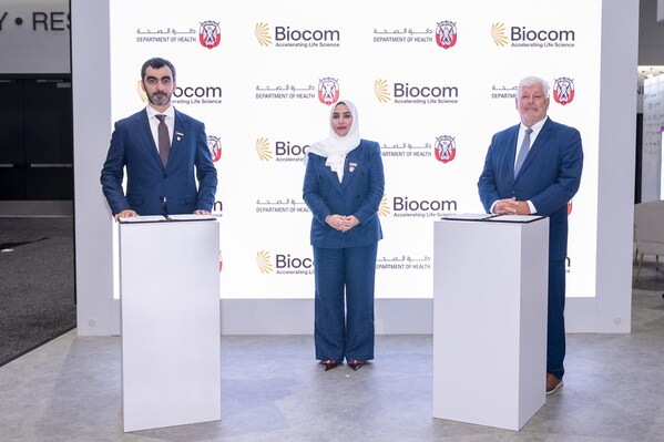 ABU DHABI, UAE, June 24 -- The Department of Health – Abu Dhabi (DoH), the regulator of the healthcare sector in Abu Dhabi, and Biocom California, one of the world's largest life sciences associations representing more than 1,800 biotechnology, pharmaceutical and medical technology organisations, have announced a strategic partnership that will create a formal gateway between Abu Dhabi and California's life sciences ecosystems. The collaboration will strengthen connectivity between innovators, researchers, investors and entrepreneurs across both markets, creating new opportunities to accelerate the development, validation and scaling of next-generation health solutions. Both parties will exchange expertise on life sciences ecosystem and cluster development, including industry best practices, sector policy insights and lessons learned, helping strengthen innovation environments and accelerate the growth of high-value life sciences activities in both regions. The partnership connects California's globally renowned life sciences community with Abu Dhabi's Health, Endurance, Longevity and Medicine (HELM) Cluster, creating opportunities for companies to build, test and scale innovations across both markets. Through Biocom California, US-based biotechnology, pharmaceutical and medical technology leaders will be provided access to Abu Dhabi's intelligent life sciences ecosystem and living lab model, where discovery, validation and real-world implementation happen within a single environment. H.E. Dr. Noura Khamis Al Ghaithi, Undersecretary of DoH, said: "The most successful life sciences ecosystems are those that can connect talent, research, investment and implementation across borders. Through this partnership with Biocom, we are creating a direct bridge between Abu Dhabi's intelligent life sciences ecosystem and one of the world's leading centres of life sciences innovation. For innovators, researchers, and investors, this creates new opportunities to access Abu Dhabi's living lab for intelligent life sciences, where scientific discoveries can be translated into real-world impact faster and at scale." Joe Panetta, President Emeritus of Biocom said: " Biocom is honored to be partnering with the DoH under this important MOU. Abu Dhabi life science ecosystem is strategically focused and well supported for the creation of promising new and innovative life science therapies. Biocom reaches out actively to develop a network of partnerships in established and growing life science ecosystems around the world. Under this MOU we look forward to cooperating jointly in events, providing opportunities to find partners for companies in both California and Abu Dhabi and connecting Abu Dhabi to our other partners." -- PRNewswire -- Source: The Department of Health - Abu Dhabi