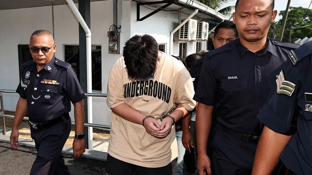 MUAR: The 19-year-old male driver involved in an accident that claimed five lives on Jalan Renggam–Simpang Renggam last week has been remanded for two more days until Wednesday under Section 302 of the Penal Code to allow for further investigations. The remand order against the suspect, who is also a student at a university in Singapore, was issued by Magistrate Mustaqim Sukarno at the Muar Magistrate's Court, after the previous remand period of four days until today ended. Kluang District Police Chief ACP Bahrin Mohd Noh said the remand application was made to complete the investigation into the incident. "The previous investigation, which is under Section 42(1) of the Road Transport Act 1987, is still ongoing based on the viral video involving the suspect driving speedily and recklessly," he said when contacted by Bernama today. Earlier, last Tuesday, the first remand was carried out at the Batu Pahat Magistrate's Court under Section 42(1) for two days and was extended for a day at the Kluang Magistrate's Court. However, once the remand ended, the police re-arrested the suspect on Thursday under Section 302 of the Penal Code at the Kluang Sessions Court after the investigation papers were referred to the Attorney General's Chambers. The fatal accident claimed the lives of four members of a family, namely Semek Mat Soh, 73, Nor Azlina Latil, 33, Aiman Mohd Rashid, 36 and Nur Airish Syifa Sidek, as well as the suspect's brother, 22, who was driving a BMW 530e. --BERNAMA