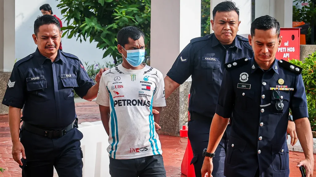 KLANG: The Magistrate's Court here today sentenced a man to three months' jail after he pleaded guilty to a charge of stealing a Keretapi Tanah Melayu Berhad (KTMB) cable last Saturday. Magistrate Nor Azilah Mat imposed the sentence on Railey Nasal, 35, and ordered the sentence to be imposed from the date of arrest. The man is accused of stealing 40 metres (m) of 16 millimetre (mm) track cable and 20 metres of 2.5 mm track cable belonging to KTMB, worth RM850, by cutting the cable. The offence was committed on the KTM railway tracks near Jalan Sembilang 8E, Jalan Telok Pulai, here at about 1.20pm on June 6. The accused committed an offence under Section 379 of the Penal Code which provides for a sentence of seven years' imprisonment, a fine or both. The prosecution was conducted by Deputy Public Prosecutor Ahmad Sulfie Abu Hassan, while the accused was represented by National Legal Aid Foundation (YBGK) lawyer Izzat Dzulkafli. Previously, the media reported that a man was arrested while believed to be stealing cables in the railway area at Kilometer (KM) 36.215 Downline Klang. KTMB in a statement announced that the incident was uncovered when KTMB Auxiliary Police members who were conducting patrols together with the Taskforce D4 Team of the Criminal Investigation Department (JSJ) of the South Klang District Police Headquarters (IPD) received information about a disruption in the track circuit at the location in question. -- BERNAMA
