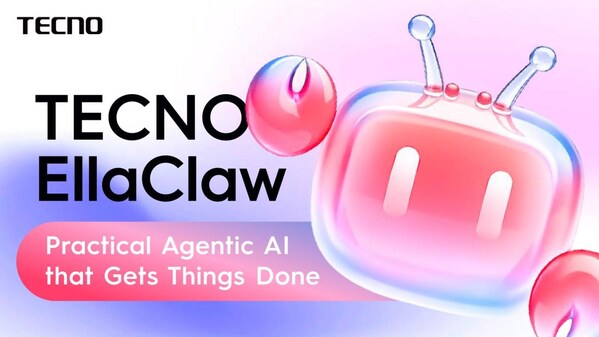 HONG KONG, June 26 -- TECNO, the AI-driven innovative technology brand, today showcased the next stage of evolution for TECNO EllaClaw, its exploratory Beta-stage mobile AI agent designed to bring practical agentic AI into everyday mobile experiences. As the mobile AI landscape shifts from reactive conversation to proactive agentic AI, TECNO EllaClaw reflects TECNO's Practical AI vision to make advanced AI more useful, accessible and relevant for users in emerging markets. This latest evolution moves beyond system-level autonomy to introduce cross-app intelligence and foundational device management—optimizing mobile data, battery life, and storage—enabling the agent to handle a broader, more complex range of tasks on users' behalf. Operating as an advanced cloud-based agent, EllaClaw works efficiently in the background, simplifying complex workflows while strict permission safeguards keep users in full control. "With TECNO EllaClaw, we are exploring how agentic AI can become genuinely practical in real mobile life," said Jack Guo, General Manager of TECNO. "Our goal is to create AI that helps simplify everyday tasks, reduce friction and make advanced experiences more accessible, while ensuring transparency and user control remain central to the experience." One-Tap Phone Caretaker: System-Level Smarts for an Optimized Device Powered by more than 40+ Smart Skills, TECNO EllaClaw introduces deep system-level integration to act as a dedicated device caretaker. With simple prompts, EllaClaw can leverage features like Smart CleanUp Boost to resolve system lag by freeing up RAM and CPU resources, deploy Smart Power Drain Check to identify power-hungry apps to extend battery life, and provide Instant Cool-down Relief during high-demand tasks by optimizing background activity. Furthermore, for users in emerging markets, Smart Data Guardian adds further everyday value by monitoring mobile data consumption against personal usage habits, helping reduce data anxiety. To balance this deep intelligence with absolute user control, EllaClaw follows a confirmation-first approach for major system adjustments, keeping users in the loop before key actions are completed. Proactive AI That Makes Every Day Easier Further realizing its potential as an intuitive digital companion, EllaClaw combines system-level intelligence with persistent memory, safely learning user habits and preferences over time. This allows the agent to support recurring everyday needs, from thoughtful morning briefings that integrate calendars, itineraries, weather and curated news, to acting as a Trip Prep Assistant that arranges rides, sets departure alarms, and organizes schedules into clearer, more actionable insights. EllaClaw can also help users stay connected with loved ones, monitor real-time weather changes and deliver reminders to reach out to family members or partners, adding a more human dimension to practical mobile AI. Cross-App Intelligence That Bridges Digital Divides A key breakthrough of the upgraded EllaClaw lies in its ability to securely bridge different software ecosystems. With opt-in access, EllaClaw can interact with third-party app categories including shopping, transportation, food delivery, smart home. Unlike a black-box AI, it uses non-intrusive GUI comprehension to navigate apps in a visible, human-like way, so users can follow each step and remain in control. With this secure foundation, EllaClaw can support One-Sentence Ride Hailing through natural conversation, and Device Status Monitor for connected smart home routines, and Shopping Buddy that intuitively finds the best product options within e-commerce apps like Lazada. While currently an exploratory concept undergoing internal testing and closed beta development, TECNO EllaClaw demonstrates TECNO's commitment to democratizing advanced seamless mobile experiences for a broader global audience. More details on its capabilities and future availability will be shared as development progresses. About TECNO As a global innovative technology brand with operations in over 70 markets, TECNO has been committed to revolutionizing the digital experience in global emerging markets, relentlessly pushing for the perfect integration of contemporary, aesthetic design with the latest technologies and AI. TECNO offers a wide range of smartphones, smart wearables, laptops and tablets, smart gaming, HiOS operating systems and smart home products. Guided by its brand essence of "Stop At Nothing", TECNO is committed to unlocking the newest technologies and AI-powered new experiences for forward-looking individuals, inspiring them to never stop pursuing their best selves and their best futures. For more information, please visit TECNO's official site: www.tecno-mobile.com. -- PRNewswire -- Source: TECNO