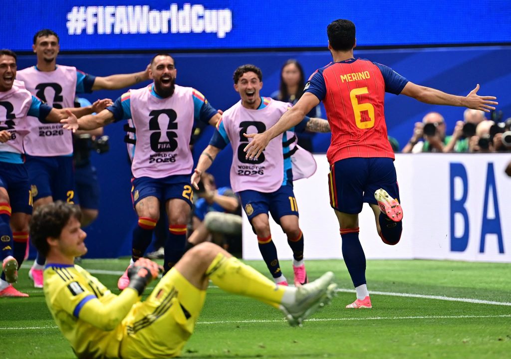 LOS ANGELES, July 11 – Substitute Mikel Merino once again emerged as Spain's hero, scoring the decisive goal to secure a 2-1 victory over Belgium and send the 2010 world champions into the semi-finals of the 2026 FIFA World Cup for the first time in 16 years. Merino, who netted the winner in Spain's 1-0 Round of 16 triumph over Portugal earlier this week, delivered another match-winning performance by scoring the decisive second-half goal at Los Angeles Stadium in California on Friday. Spain made a bright start and dominated much of the contest, coming close to opening the scoring in the 21st minute when 18-year-old sensation Lamine Yamal unleashed an effort that narrowly sailed over the crossbar. Following the cooling break, midfielder Fabián Ruiz gave Luis de la Fuente's side the lead in the 30th minute, reacting quickest to a rebound after Belgium goalkeeper Thibaut Courtois parried an initial attempt from winger Dani Olmo. Merino's match-winning strike later sealed Spain's place in the last four, keeping alive La Roja's hopes of lifting their second FIFA World Cup title after their historic triumph in 2010. -- MINUTESMY