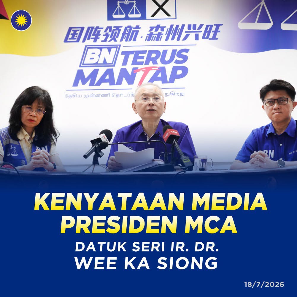 MCA Supports BN-PN Strategic Understanding to Ensure Stable Negeri Sembilan Government
