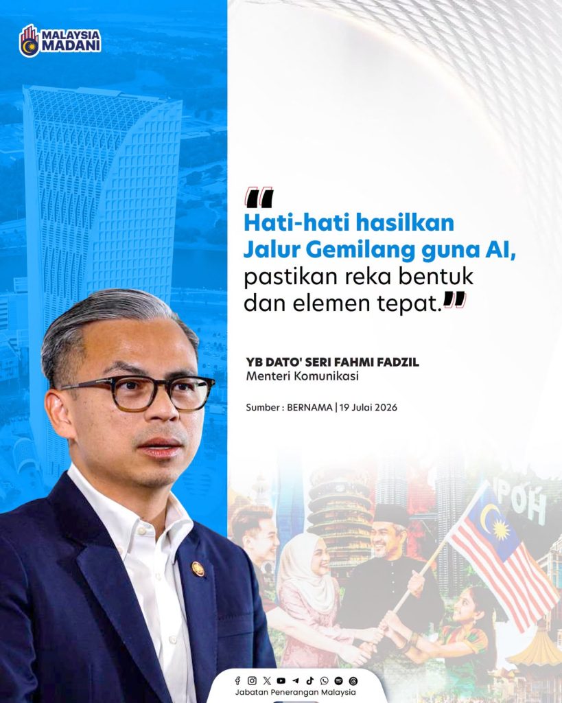 Malaysians Urged to Use AI Responsibly for Jalur Gemilang Content - Datuk Seri Fahmi