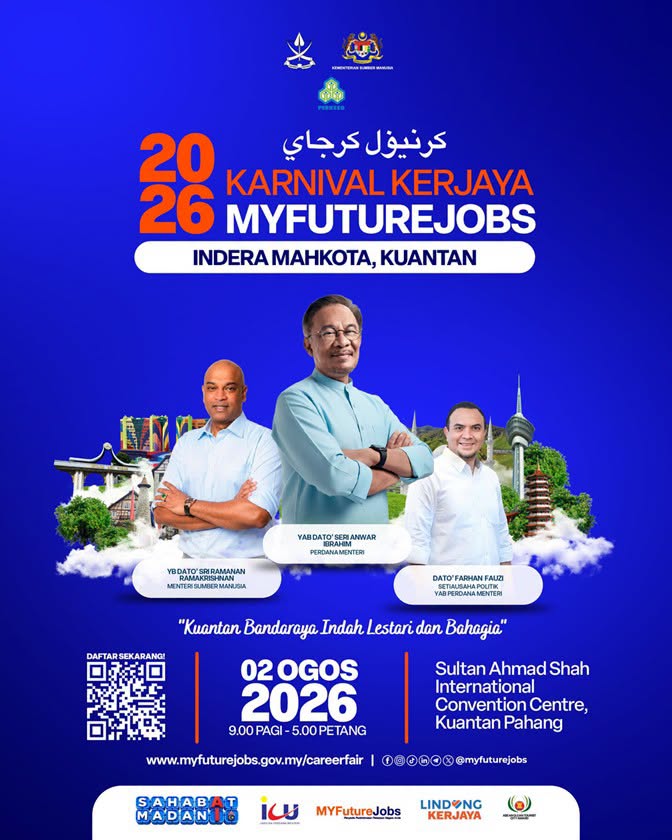 MYFutureJobs Career Carnival to Offer Hundreds of Job Opportunities in Kuantan