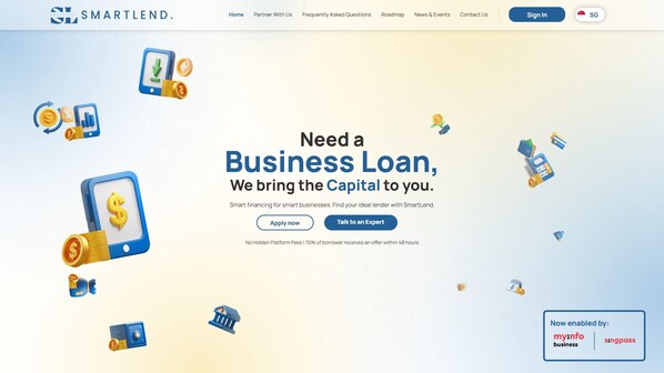 SINGAPORE, June 12 -- SmartLend, a fully digital alternative financing platform, has officially launched in Singapore, offering small and medium-sized enterprises (SMEs) a faster, more transparent way to secure funding.  Apply Once Access All By eliminating third-party brokers and unnecessary costs, SmartLend simplifies the financing process, enabling businesses to compare and obtain loans efficiently without hidden fees. For many SMEs, securing financing from traditional banks remains challenging due to stringent credit requirements and complex application procedures. Those who explore alternative financing often rely on brokers who charge high fees—typically between 3% and 7%—or impose undisclosed costs. SmartLend removes these barriers with a free-to-use platform that provides SMEs with a clear and unbiased view of their financing options, ensuring they secure the best possible funding quickly and cost-effectively. What once took days of paperwork can now be completed in just minutes. By connecting SMEs directly with a network of trusted lenders, SmartLend ensures a transparent and cost-effective borrowing experience. Removing intermediaries benefits both businesses and lenders, creating a more streamlined and efficient financing ecosystem. Unlike traditional loan aggregators, SmartLend's intelligent matching engine prioritises the most cost-effective bank financing first, only recommending alternative lenders when necessary. This ensures businesses always receive the best possible financing terms. According to Danny Phua, CEO of SmartLend, the platform builds upon the success of Smart Towkay, a comparison platform that has helped over 5,000 SMEs secure more than S$100 million in funding. However, the process was still largely manual, requiring businesses to sift through offers and handle paperwork. SmartLend takes this further by automating the entire journey—from loan matching to application—providing businesses with a seamless, digital-first experience. By integrating automation, SmartLend makes alternative financing more accessible, efficient, and borrower-friendly. Beyond business loans, SmartLend is expanding its offerings to include property equity term loans, allowing SMEs to unlock capital using their assets, providing them with greater financial flexibility. Future features will include an instant property valuation tool, enabling businesses to assess their assets in real time, and a document vault, allowing SMEs to track and manage loans across multiple lenders from a single platform. Phua emphasised that the platform's goal is to empower SMEs by giving them full control over their financing journey without unnecessary delays or consultancy costs. With its innovative approach, SmartLend is set to transform the way businesses in Singapore access funding, making alternative financing more transparent, accessible, and cost-effective. -- PRNewswire -- Source: SMARTLEND FINANCIAL PTE. LTD. 