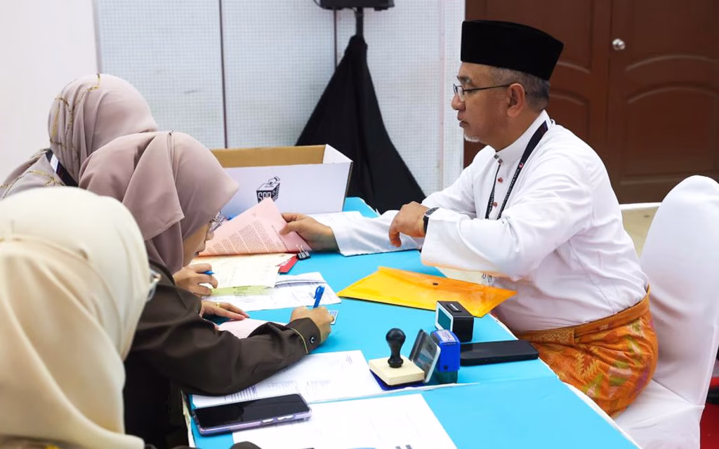 Adly Zahari, Pakatan Harapan candidate for the Bukit Katil state seat.