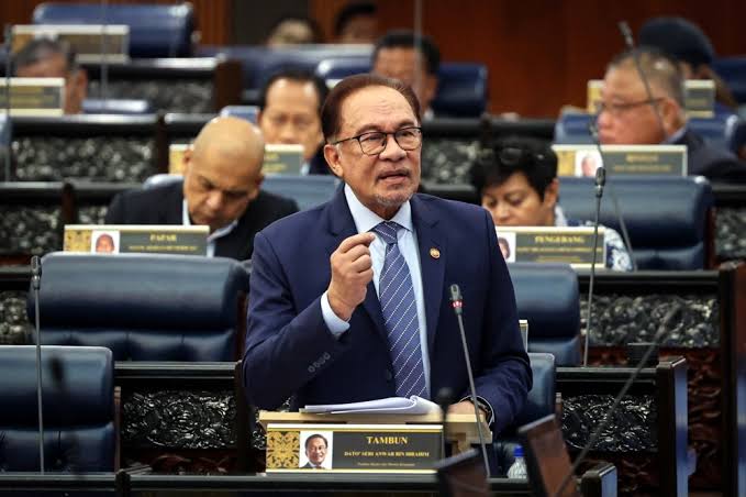 Anwar Ibrahim, Prime Minister of Malaysia.