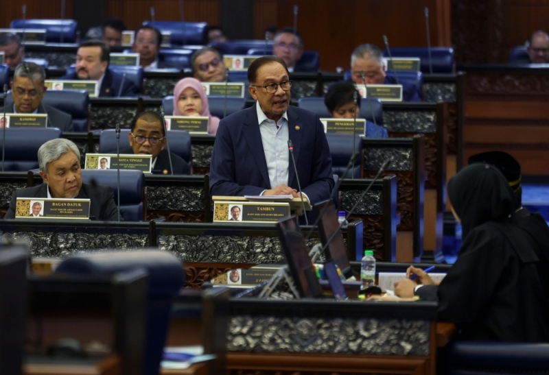 Anwar Ibrahim, Prime Minister of Malaysia.