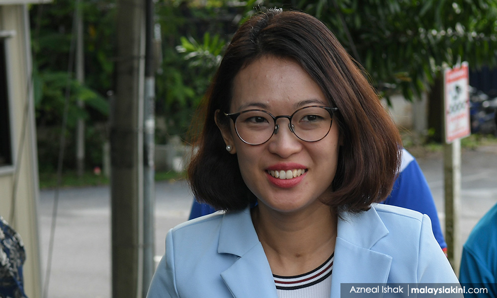 Ginie Lim, PH candidate for the Machap Jaya state seat.