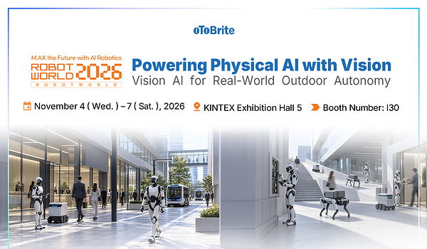 oToBrite 3D stereo vision camera module designed for robotics and autonomous vehicles