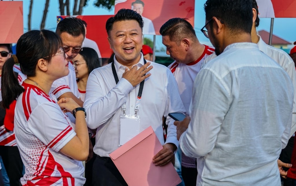 Poo Long Suan, Pakatan Harapan candidate for the Duyong state seat.