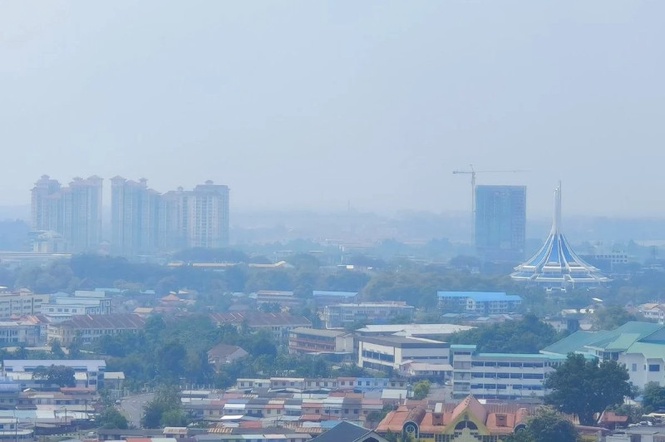 Air quality monitoring in Sarawak as Samalaju records an unhealthy API reading.